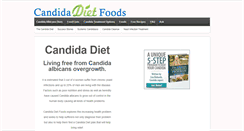 Desktop Screenshot of candidafood.com