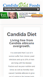 Mobile Screenshot of candidafood.com